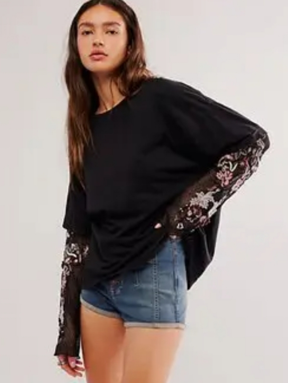 Free People Gardener Tee - SMALL NWT - Picture 6 of 15